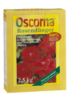 Oscorna Rosendünger, Organischer NP-Dünger speziell für Rosen.