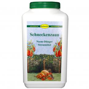 Schnecken-Zaun