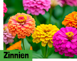 Zinnien Samen