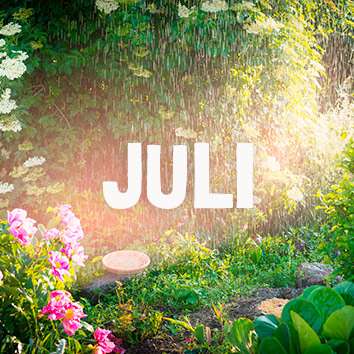 Aussaatkalender für Juli 2025