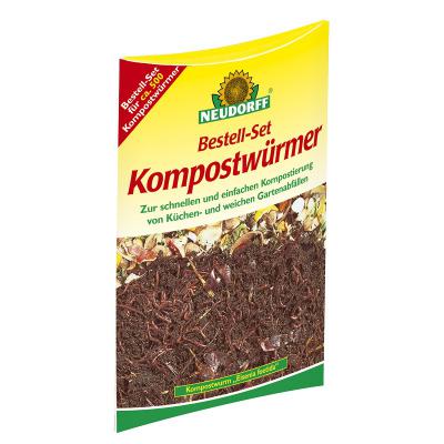 2 Bestell-Sets Kompostwürmer