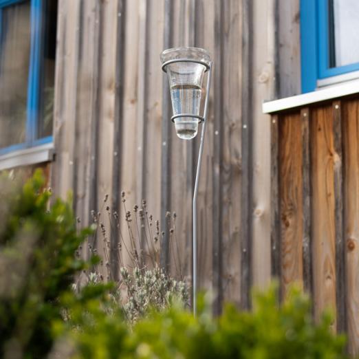 Regenmesser Glas