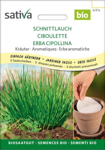 Schnittlauch<br>Saatscheiben