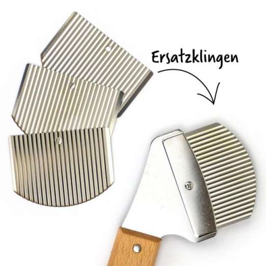 3 Ersatzklingen für Japanische Hand-Fugenkratzer