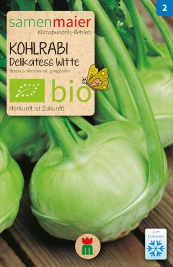 Kohlrabi<br>Delikatess weiß