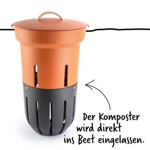 Komposter direkt im Beet