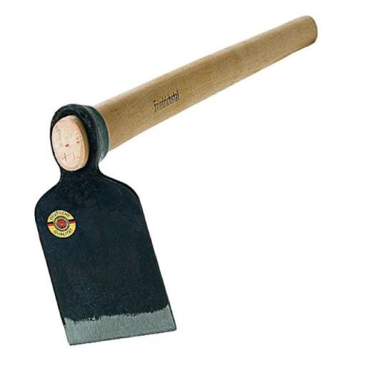 Platthacke mit ovalem Haus