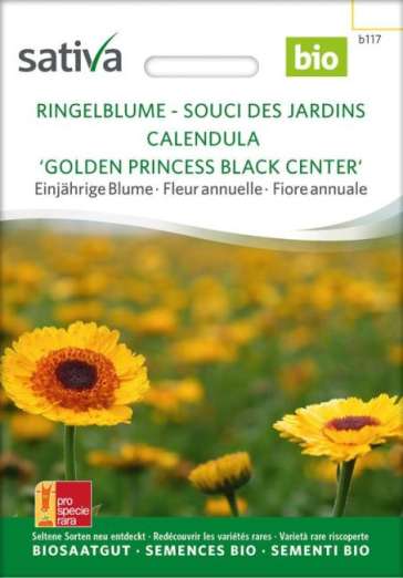 Ringelblume<br>Golden Princess Black Center