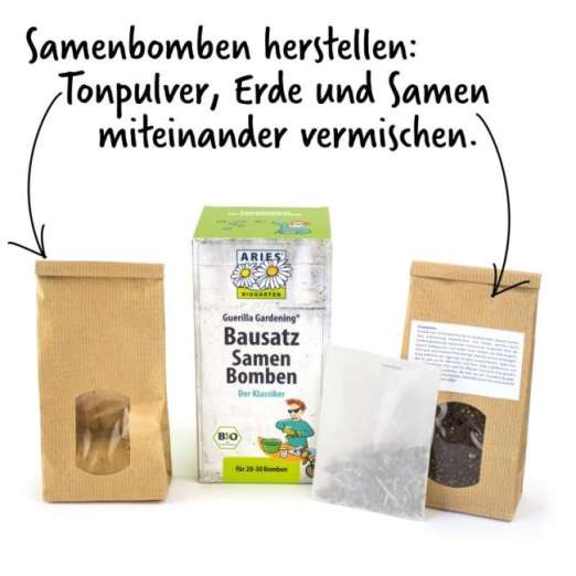 Samen-Bomben Bausatz, bio