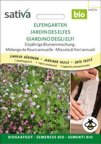 Einjährige Blumenmischung Elfengarten  Saatteppich